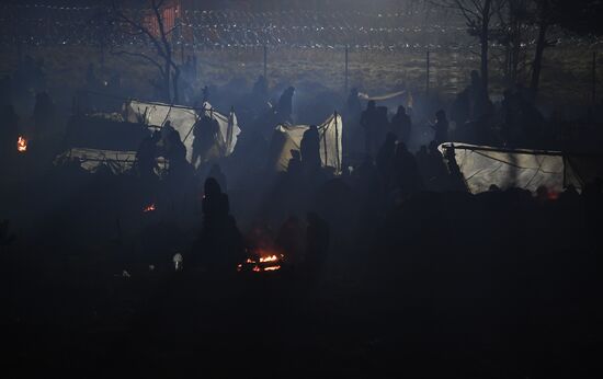 Belarus Poland Border Refugees