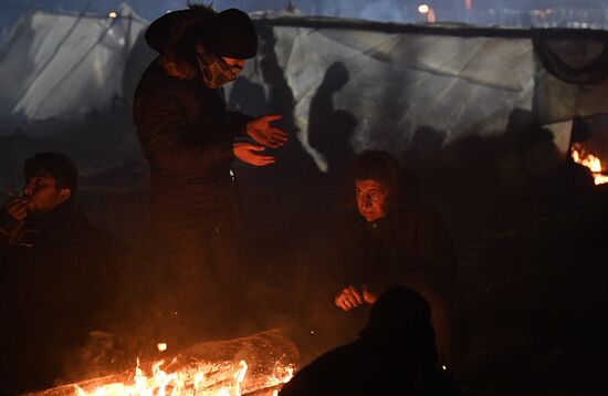 Belarus Poland Border Refugees