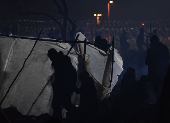 Belarus Poland Border Refugees