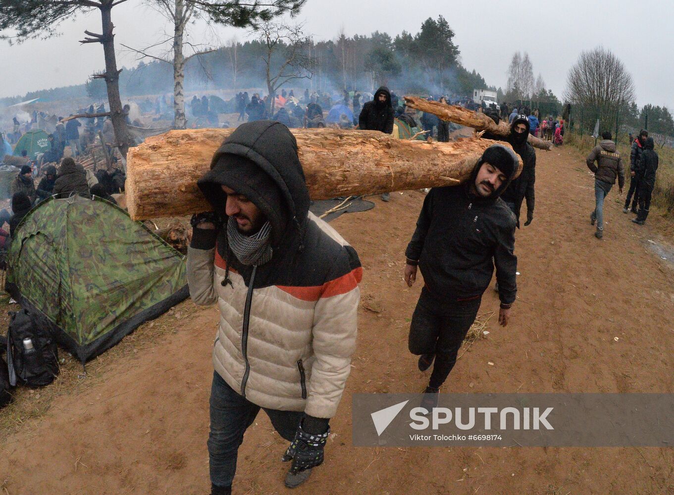 Belarus Poland Border Refugees