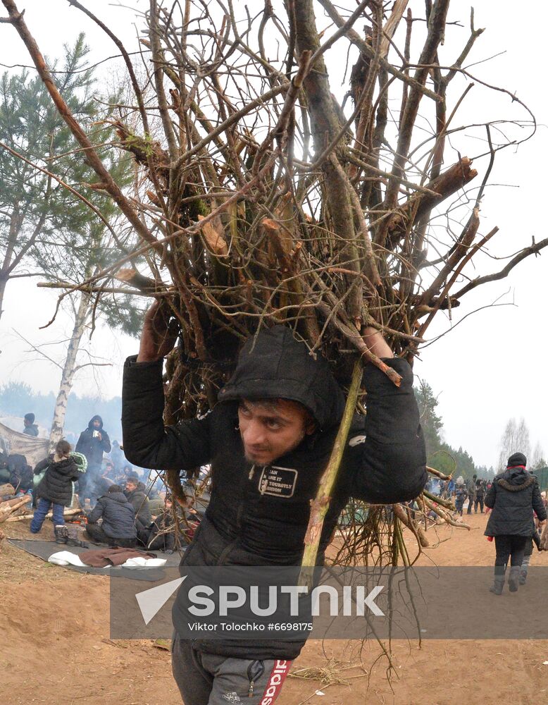 Belarus Poland Border Refugees