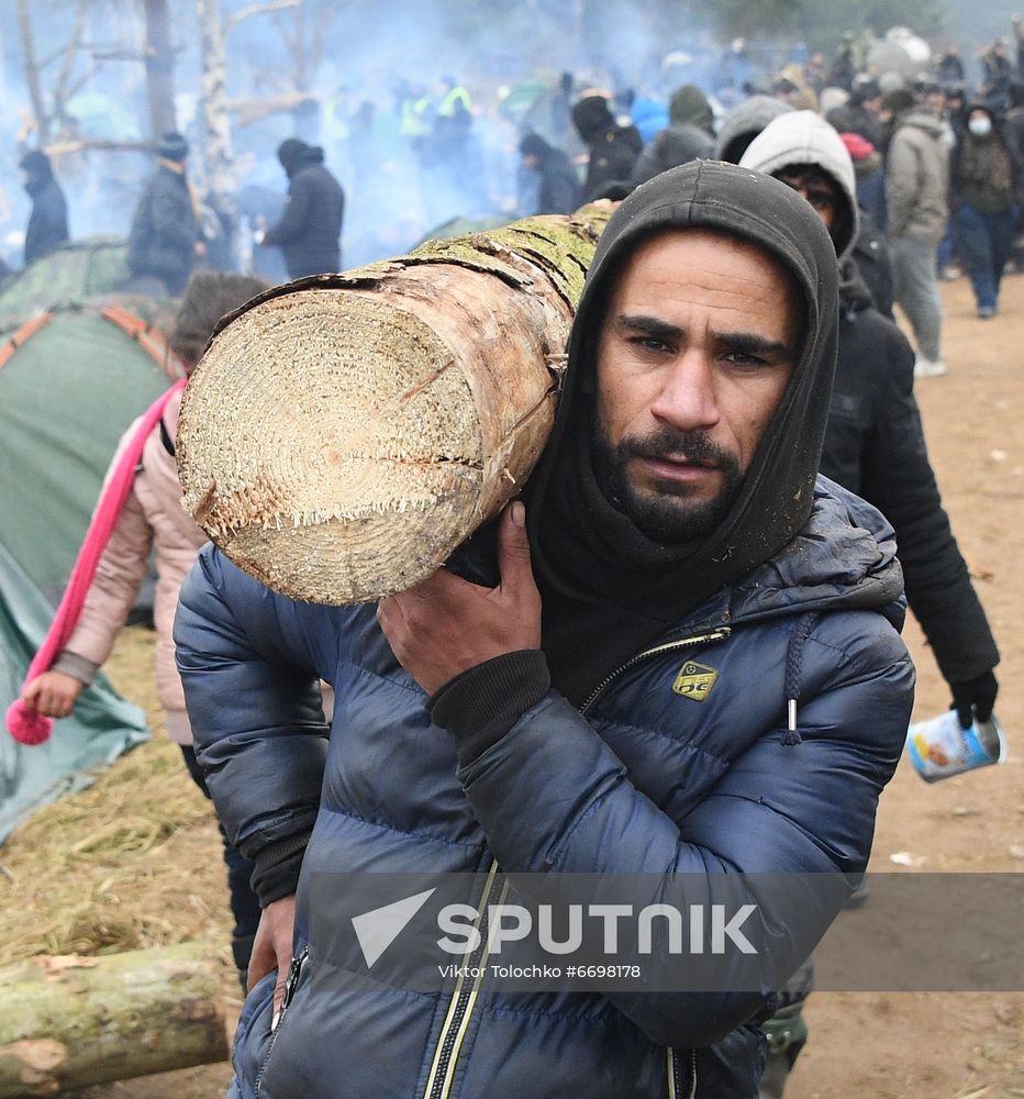 Belarus Poland Border Refugees