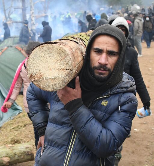 Belarus Poland Border Refugees