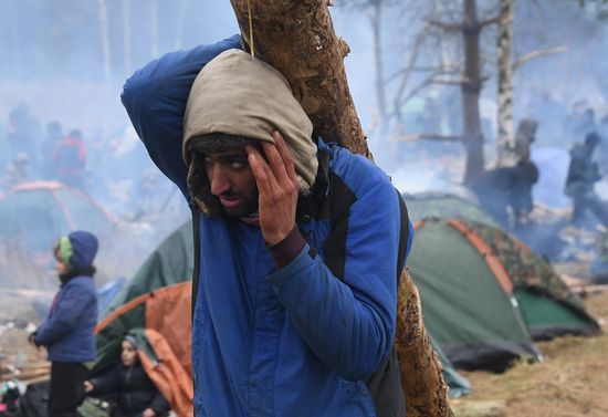 Belarus Poland Border Refugees