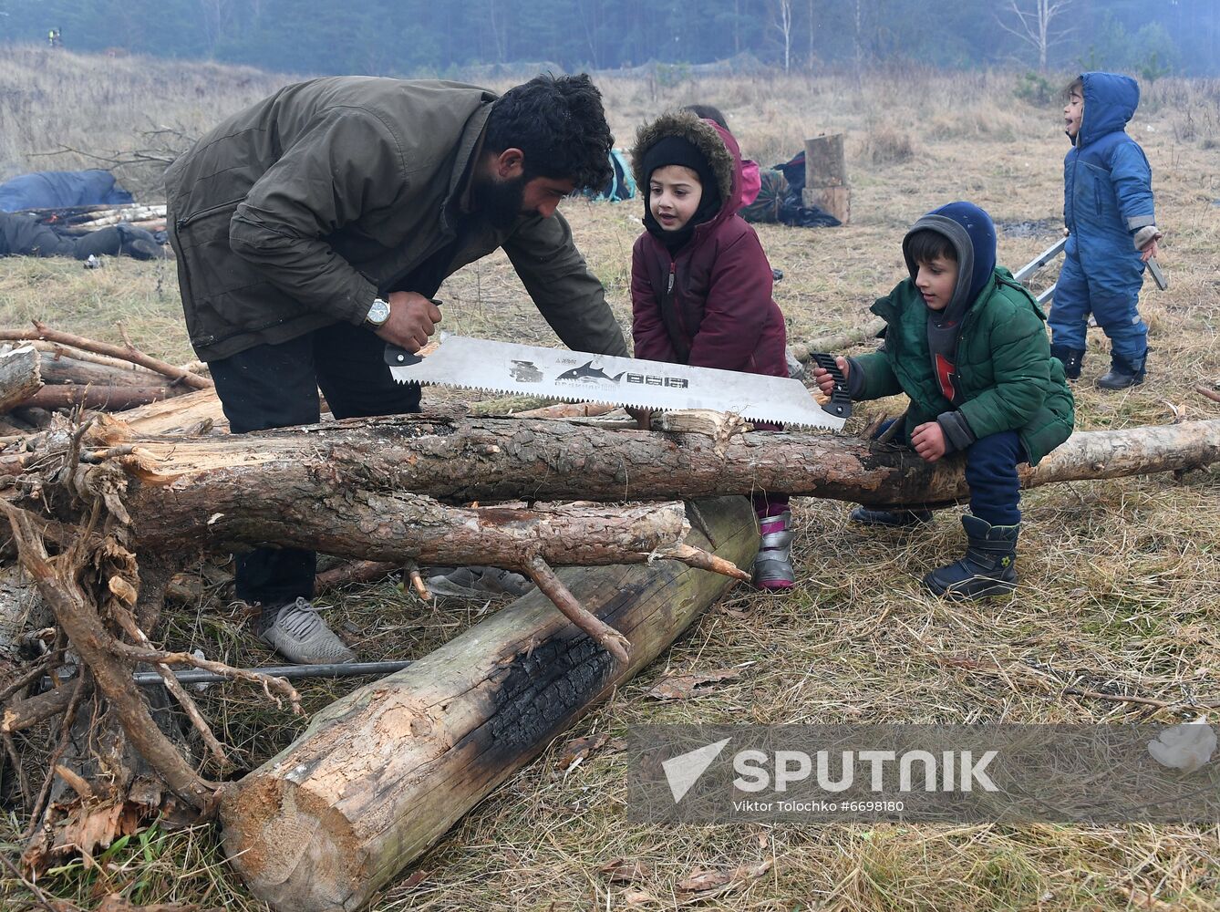 Belarus Poland Border Refugees