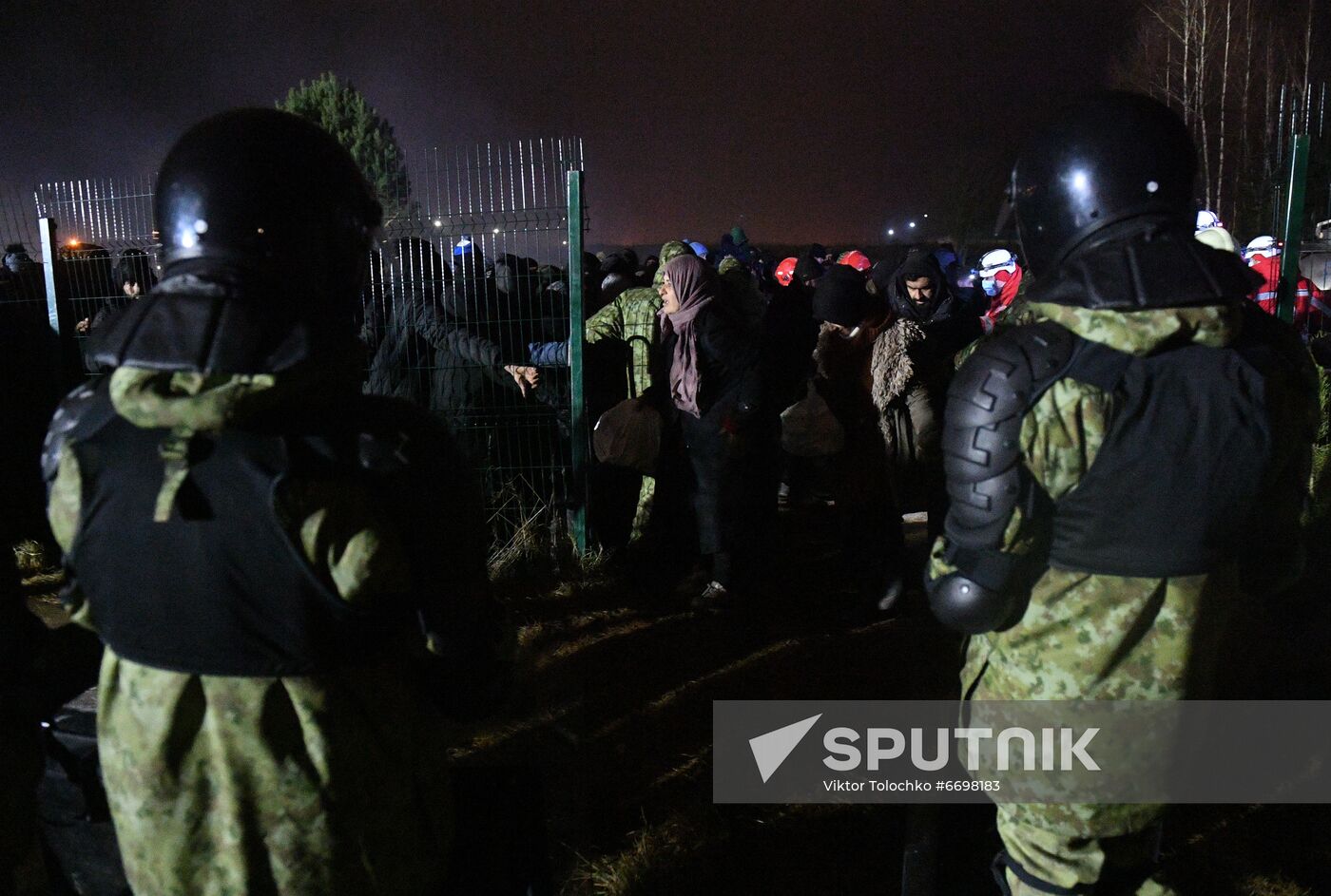 Belarus Poland Border Refugees