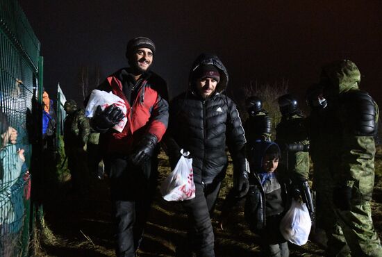 Belarus Poland Border Refugees