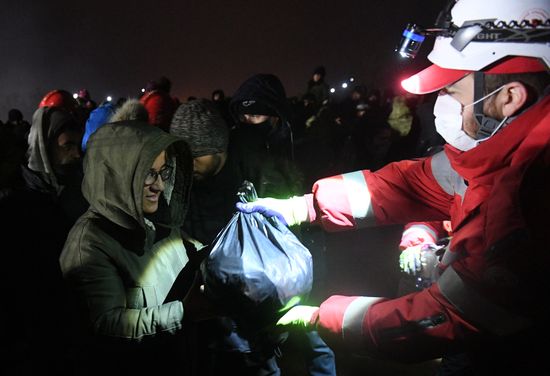 Belarus Poland Border Refugees