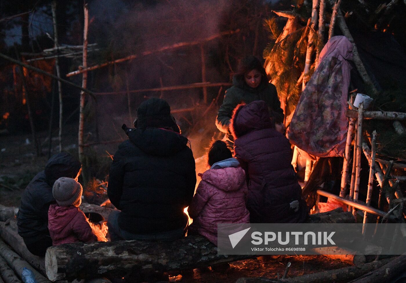 Belarus Poland Border Refugees
