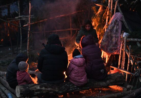 Belarus Poland Border Refugees