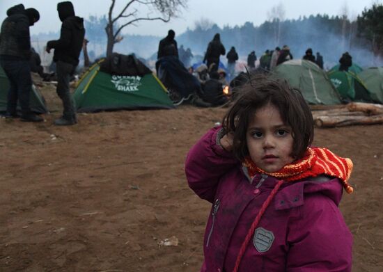Belarus Poland Border Refugees