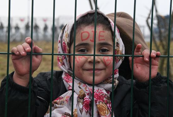 Belarus Poland Border Refugees