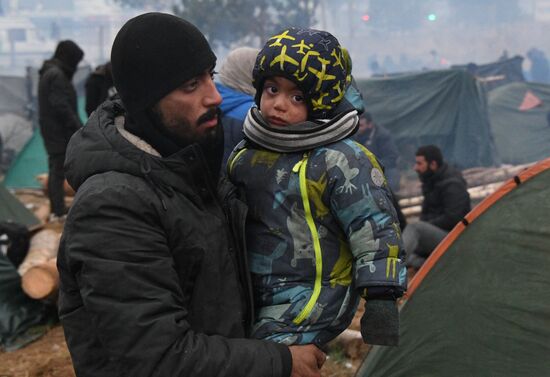 Belarus Poland Border Refugees