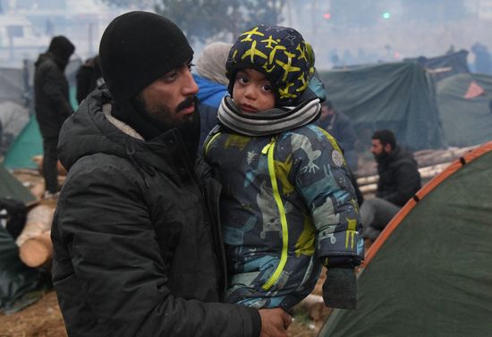 Belarus Poland Border Refugees