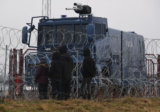 Belarus Poland Border Refugees