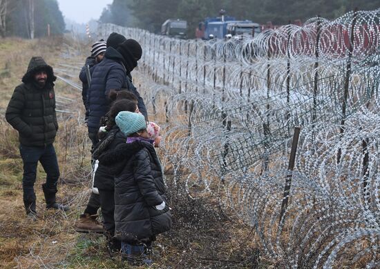 Belarus Poland Border Refugees