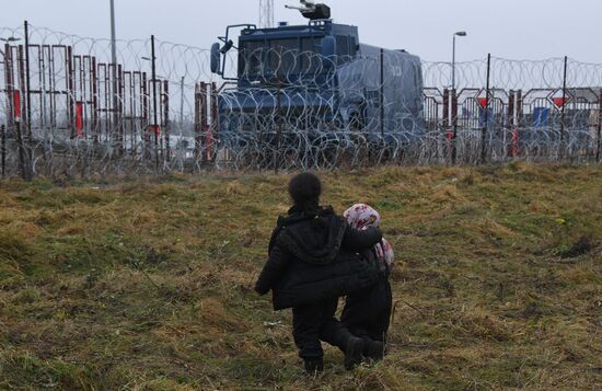 Belarus Poland Border Refugees
