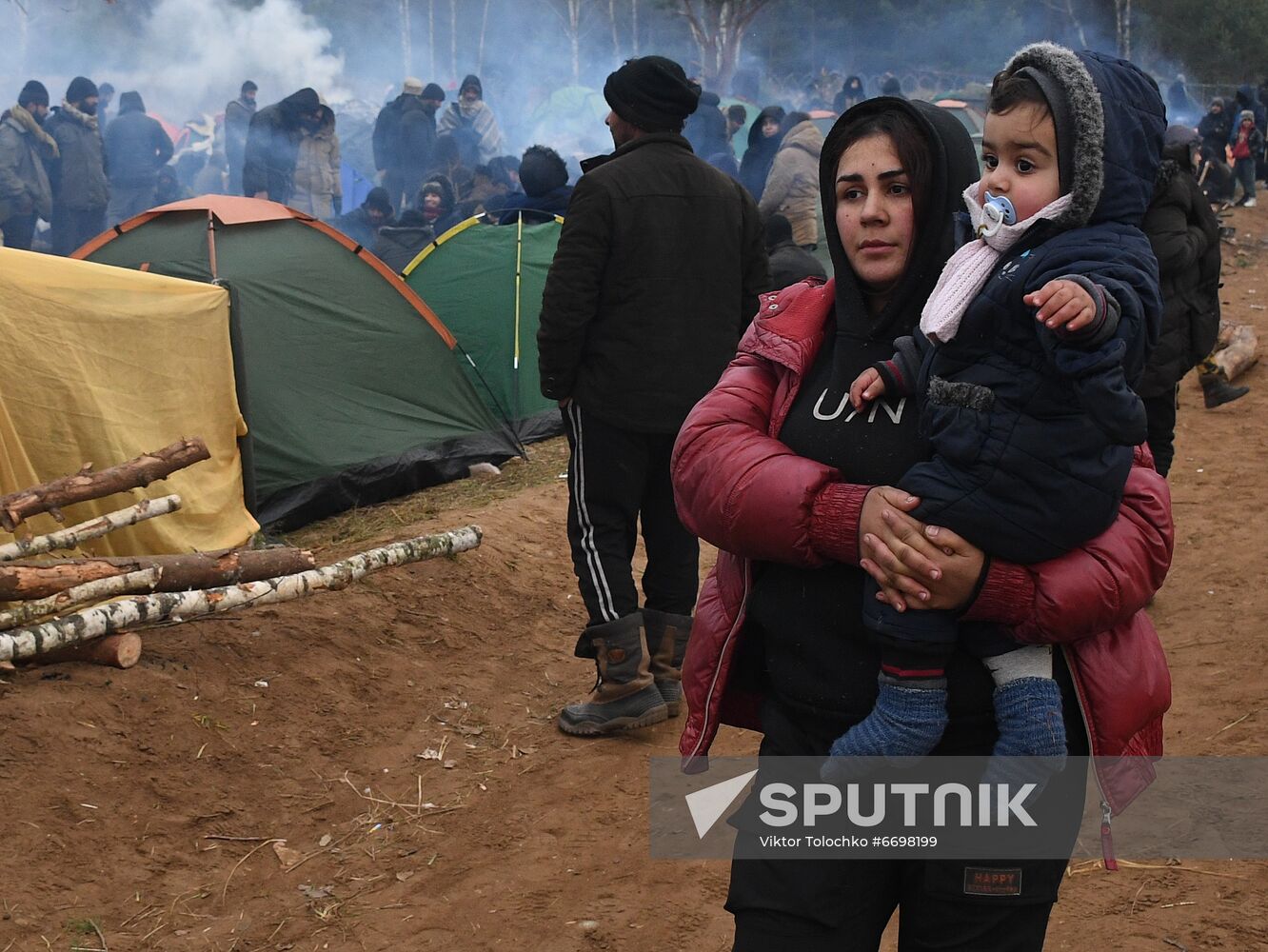 Belarus Poland Border Refugees