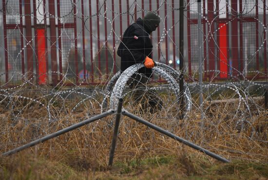 Belarus Poland Border Refugees