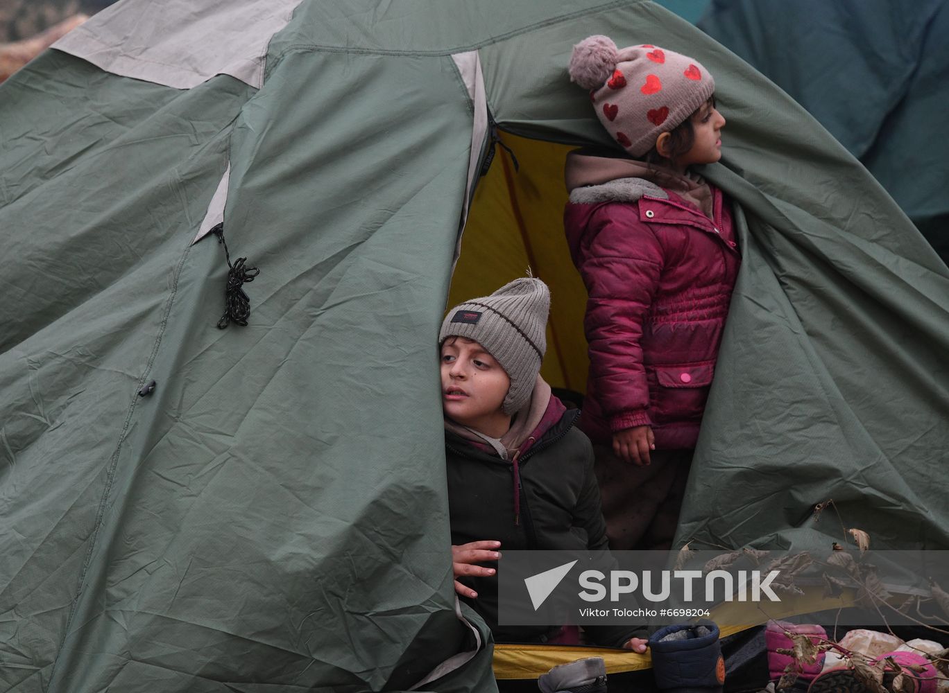 Belarus Poland Border Refugees