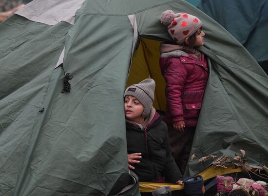 Belarus Poland Border Refugees