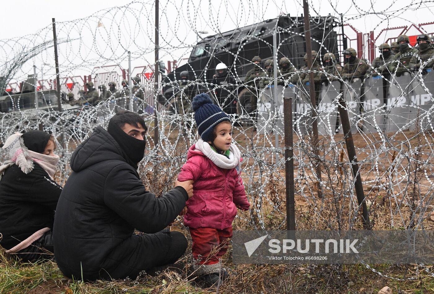 Belarus Poland Border Refugees