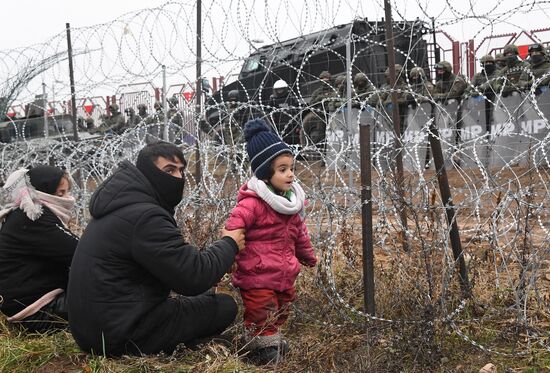 Belarus Poland Border Refugees