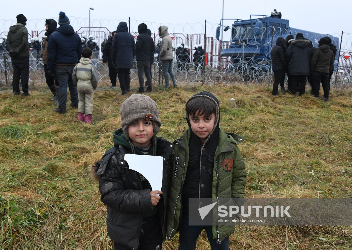 Belarus Poland Border Refugees