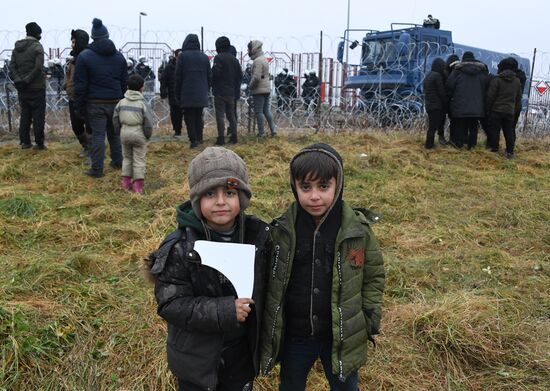 Belarus Poland Border Refugees