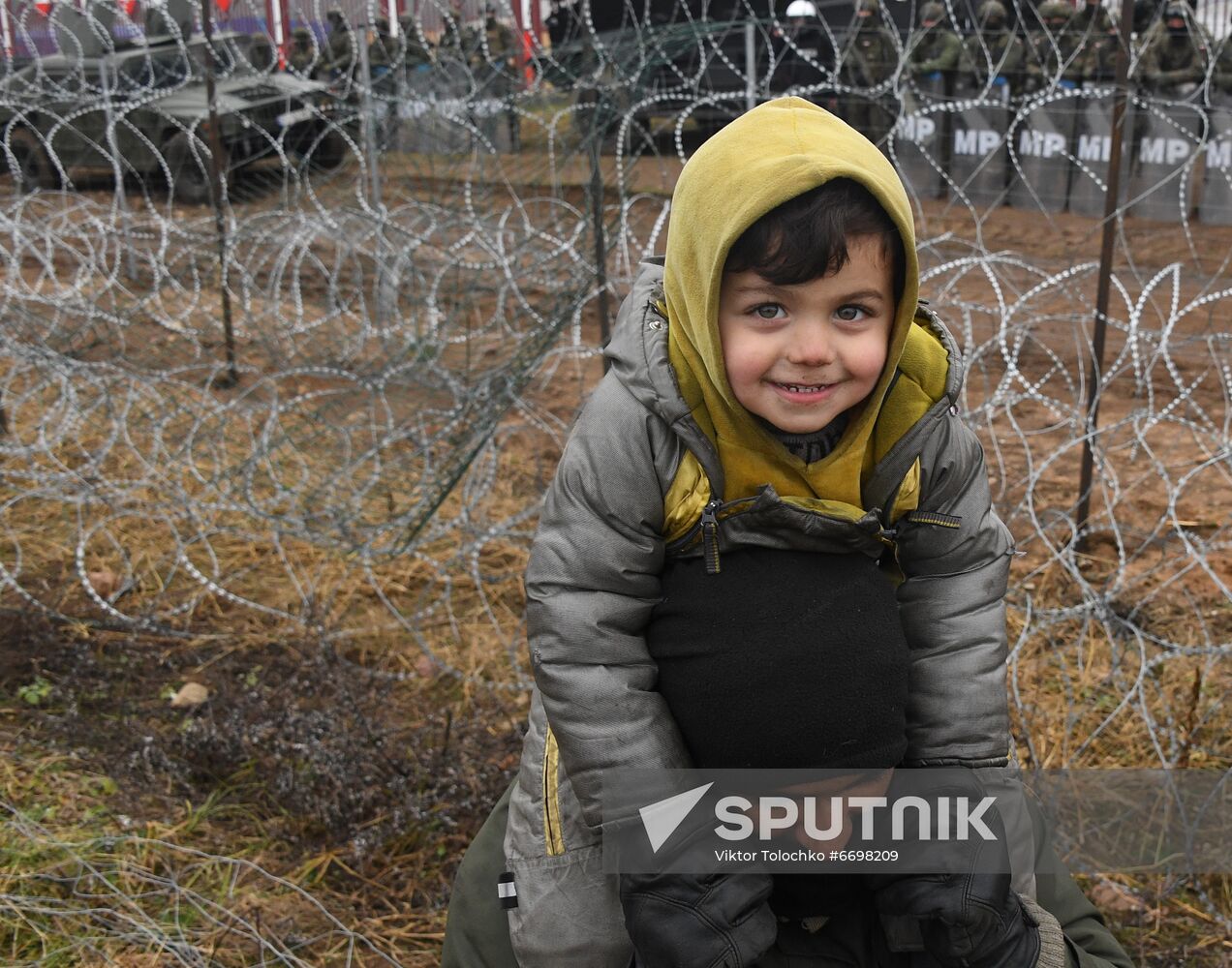 Belarus Poland Border Refugees