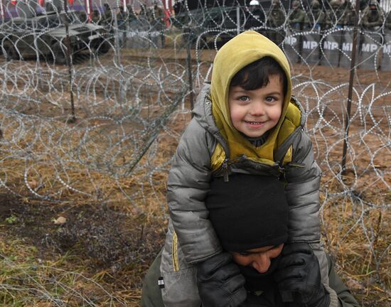 Belarus Poland Border Refugees