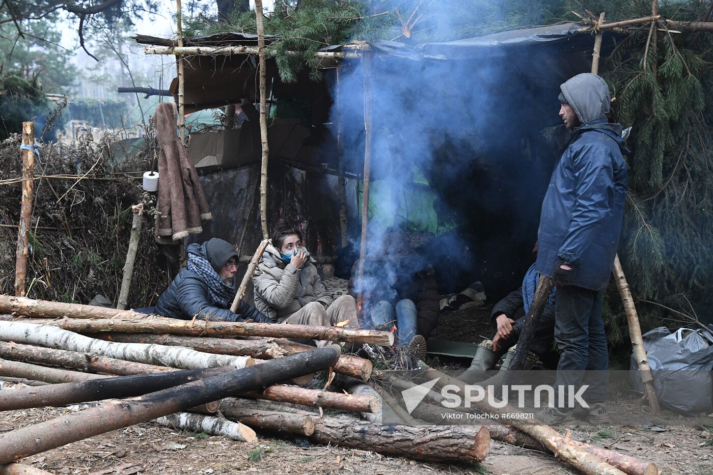 Belarus Poland Border Refugees