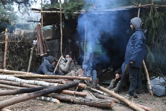 Belarus Poland Border Refugees