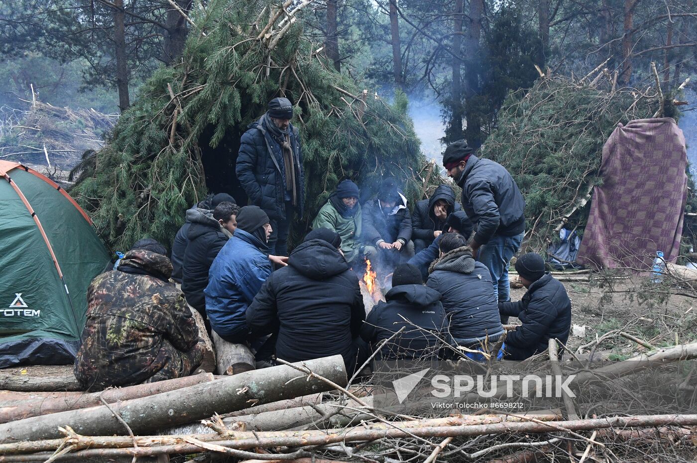 Belarus Poland Border Refugees