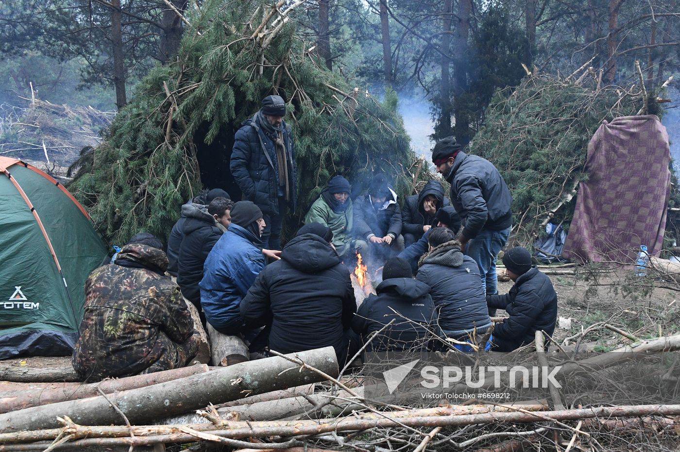 Belarus Poland Border Refugees