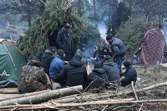 Belarus Poland Border Refugees