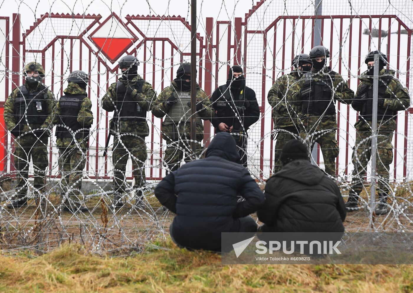 Belarus Poland Border Refugees