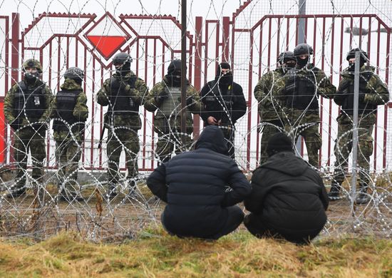 Belarus Poland Border Refugees
