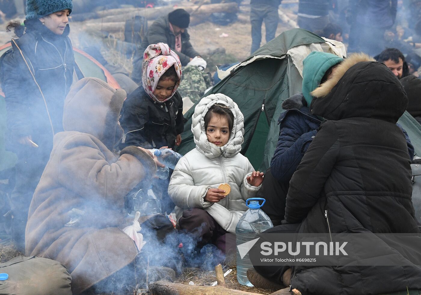 Belarus Poland Border Refugees