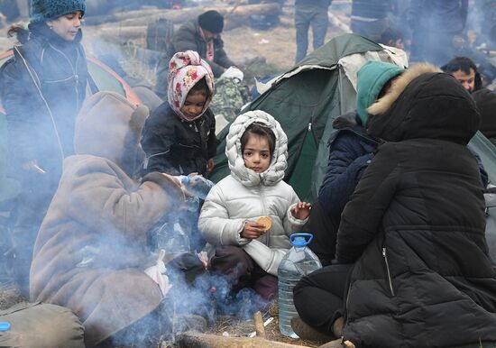 Belarus Poland Border Refugees