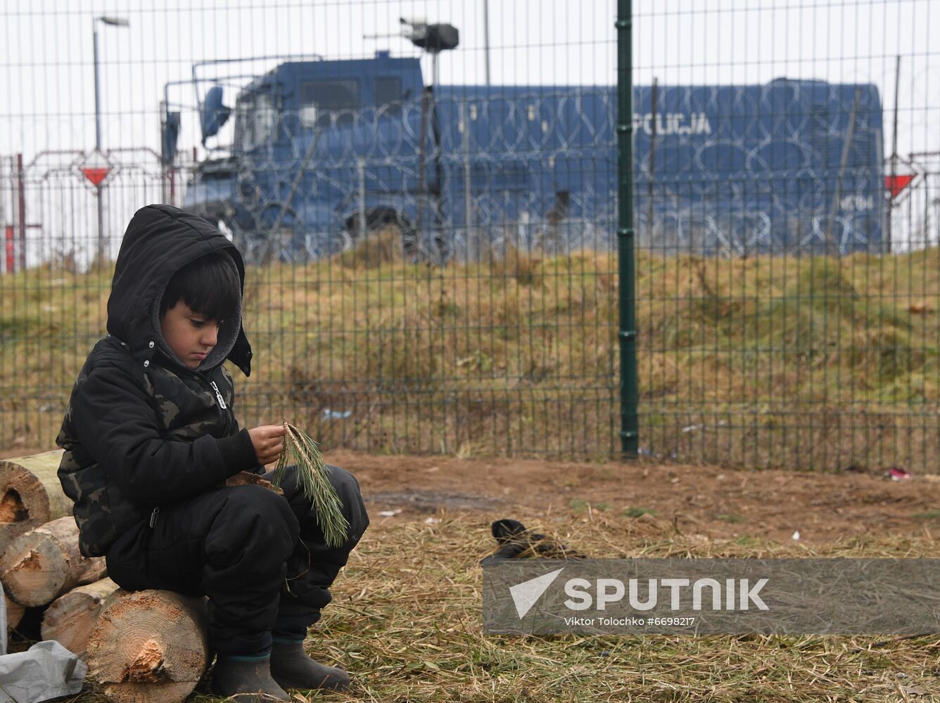 Belarus Poland Border Refugees