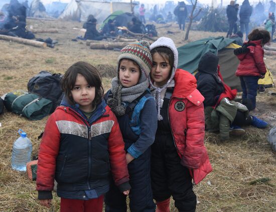 Belarus Poland Border Refugees