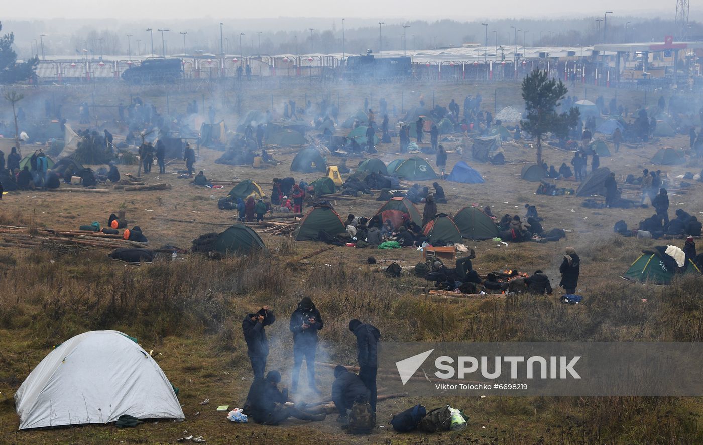 Belarus Poland Border Refugees