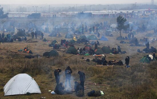 Belarus Poland Border Refugees