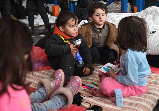 Belarus Poland Border Refugees