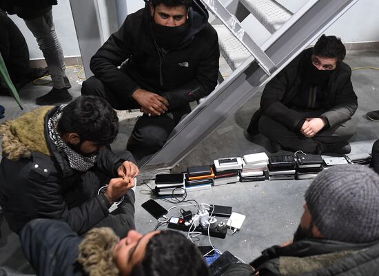 Belarus Poland Border Refugees