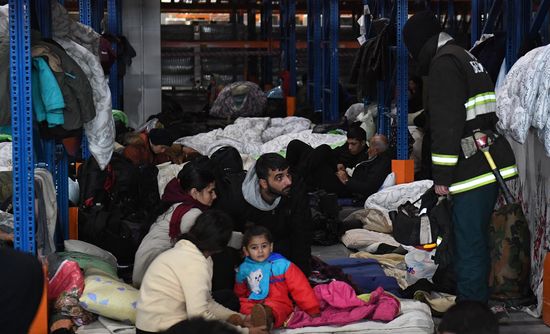Belarus Poland Border Refugees