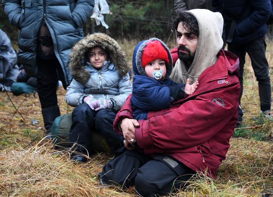 Belarus Poland Border Refugees