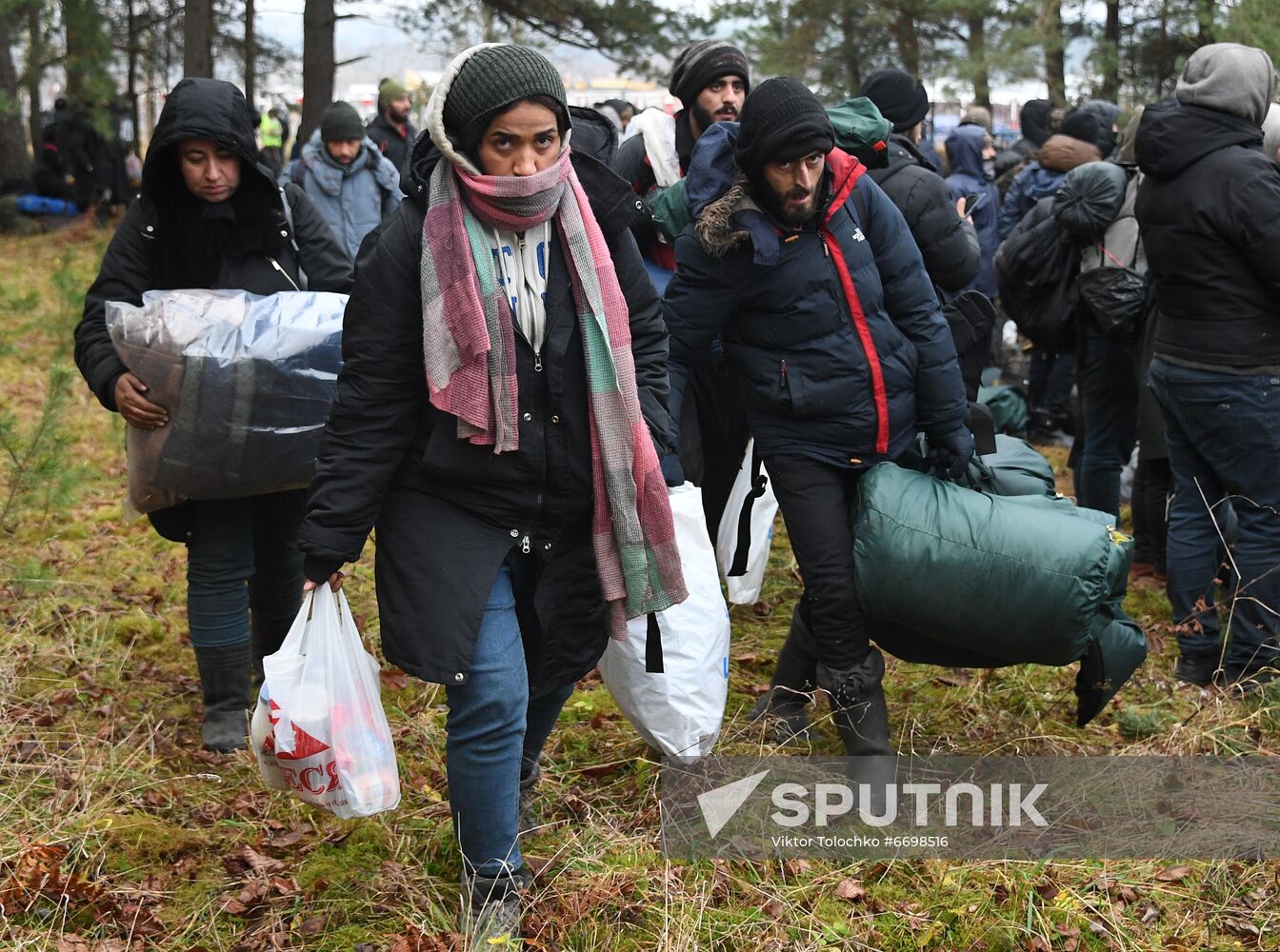 Belarus Poland Border Refugees