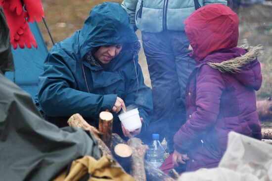 Belarus Poland Border Refugees